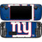 NFL New York Giants Large Logo Steam Deck Handheld Gaming Computer Skin